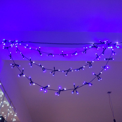 140L SNOWFLAKE SWAG LIGHT