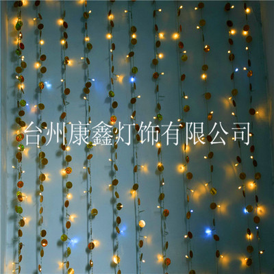 亮片窗帘